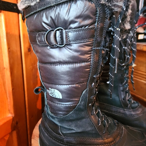THE NORTH FACE SHELLISTA PRIMALOFT WATERPROOF TALL WINTER BOOTS-SIZE 7.5 - Picture 3 of 8